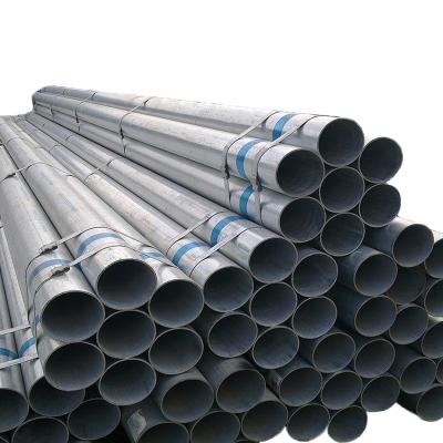 China Structure pipe ASTM A53 z80 galvanized steel pipe 2.5 inch galvanized iron pipe price gi pipe schedule 40 philippines price for sale