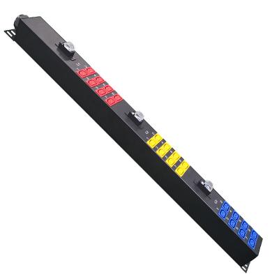 China 24Ports C13 Power Distribution Unit 15A Or 10A Socket Each Outlet High Quality PDU With Circuit Breaker Power Distribution YF24C13 for sale