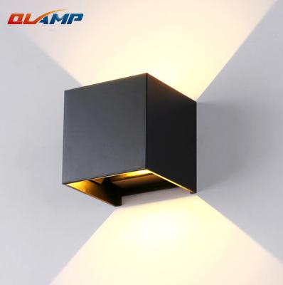 China Electronic Polycarbonate Square Downstairs Indoor Lighting LED Wall Light Indoor Through Staircase Led Wall Light Factory Zhongshan Wholesale for sale