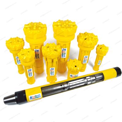 China Mining Workshop Machinery Repairs Drilling Well Rock Drilling DTH Hammer And DTH Drill Bits for sale