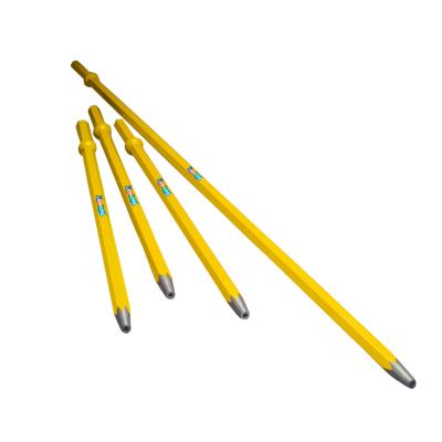 China Mining Shank Hex22*108 Hex25* 159 Tapered Rod For Jack Hammer for sale