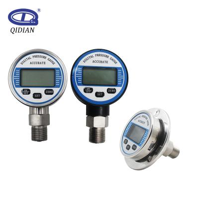 China QDX50A Liquid Digital Water Gas Pressure Gauge Oil Pressure Gauge for sale