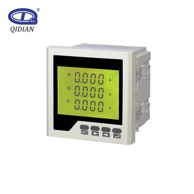 China RH-3AA Three Phase AC Current Ammeter RS485 LED Display Digital AC Current Panel Meter for sale