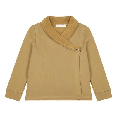 China Autumn Winter Baby Girls Organic Breathable Cotton Fashion Jacket for sale