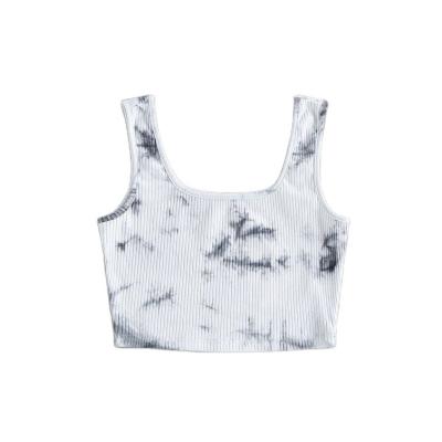 China Small Savings Breathable Hot Breathable Low Bond Breathable Low Dye Culture Ribbed Tank Top for sale