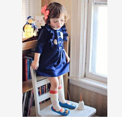 China Spring Fashion Latest Autumn Kids Korea Boutique Washable Washable Dress Children Cute Clothes for sale