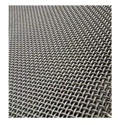 China Plain Weave 8mm Stainless Steel Crimped Wire Mesh for sale