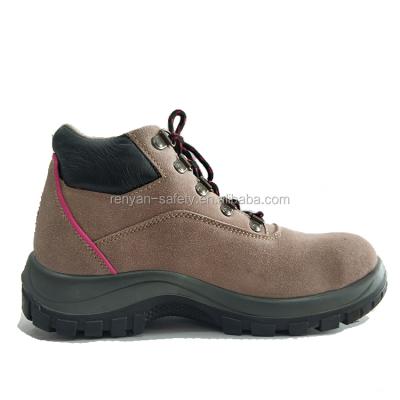 China WHOLESALE STEEL TOE CAP AND SUEDE CONSTRUCTION MIDSOLE SAFETY SHOES MADE IN CHINA for sale