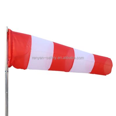 China FLYING FACTORY SALE FULLY STOCKS RED AND ORANGE WIND SOCKS WITH FLUORESCENCE for sale