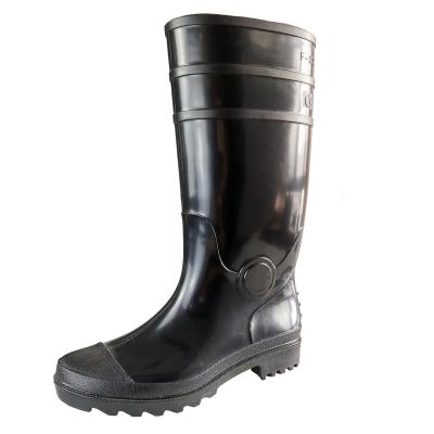 China JH001 Anti-slippery GUM REJECTS SHINY FINISH TYPE NON-SAFETY RAINBOOTS for sale