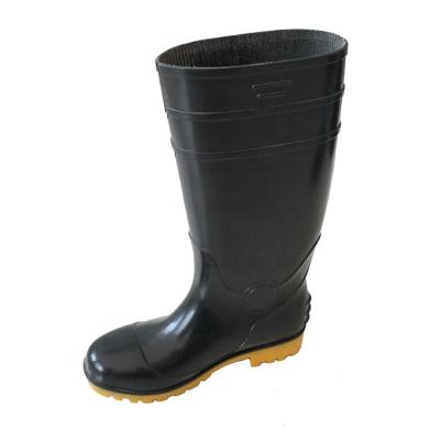 China Cheap PVC Rubber Boots Custom Design Your Own PVC Safety Rain Boots With Steel Toe JH002 Wholesale for sale