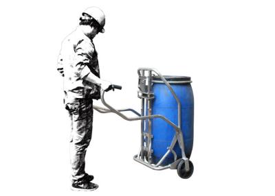 China Safely Operation Universal Drum Handling Trolley , 55 Gallon Drum Handling Equipment for sale