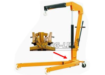 China Foldable Heavy Duty Hydraulic Vacuum Lifting Equipment Yellow CE for sale