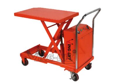 China Mobile Electric Scissor Lifting Table Equipment Hydraulic Heavy Duty for sale