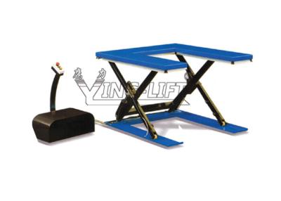 China U - Shape Low Profile Electric Lifting Table Equipment 380V / 50Hz for sale