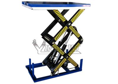 China Electric Double Scissor Lifting Table With1000kg to 4000kg Load Capacity for sale