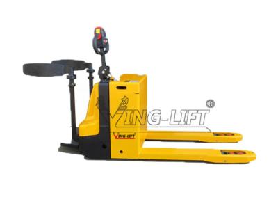 China Yellow Material Handler Equipment Heavy Duty With Polyurethane Wheel  At Warehouses for sale