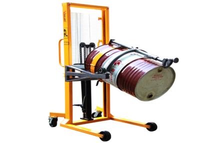 China 450KG Steel Construction Hydraulic Drum Dumper Equipment  , 1500mm Lifting Height for sale