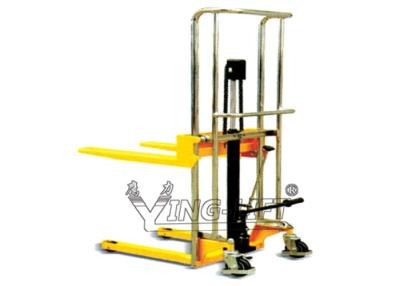 China Foot Pedal Type Stacker Lifting Equipment , Light Weight Forklift Pallet Jack for sale