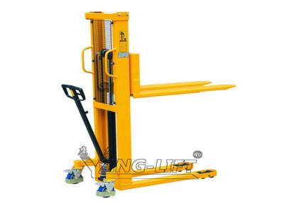 China 500 - 2900mm Height Stacker Lifting Equipment For Shop , Manual Hand Stacker for sale