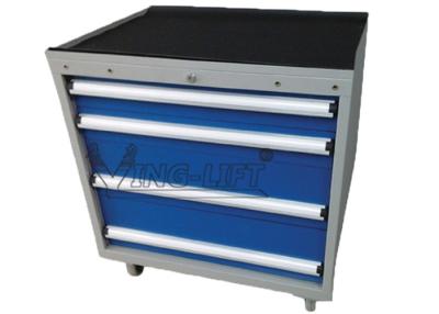 China 4 / 5 Drawer Roller Tool Cabinet With Two Swivel Casters / Aluminum Alloy Handle for sale