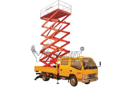 China Truck - Mounted Aerial Work Platform 0.3T - 1.0T ,  Warehouse Scissor Lift for sale