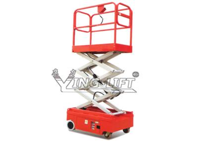 China Full Electric Scissor Lift Aerial Working Platform 5.0m to 5.9M Lifting Height for sale