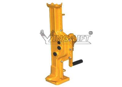 China Collapsible Handle Mechanical Lifting Rack Jack For Railway  With Fixed Claw for sale