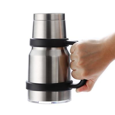 China BPA Free Double Wall Vacuum Wine Stainless Steel Travel Cup Insulated 18/8 Tumbler 30 Ounces For Promotion for sale