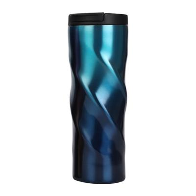 China 500ml 600ml Dual Color Viable Color Changing Wall Travel Coffee Mug Stainless Steel Wine Tumbler Cups Bulk for sale