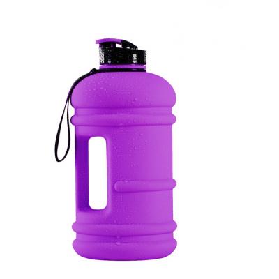 China Leak-proof Odorless Sports Fitness Gym Hydration Jug Gallon Water Bottle 2.2L Half BPA Free Solid Water Bottle for sale