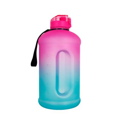 China 2021 BPA Free Tritan 2.2L/73OZ BPA Free Plastic Beverage Container Half Gallon Viable Leakproof Water Bottle Without Handle for sale