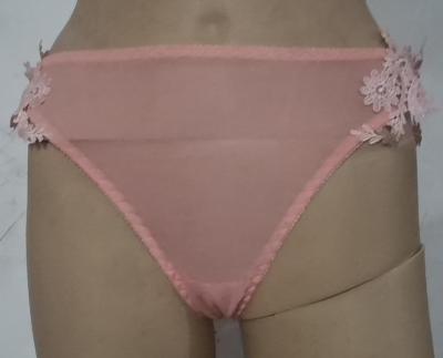 China 90% Polyester Manufacturer Direct Selling Transparent Mesh Women's Underwear for sale