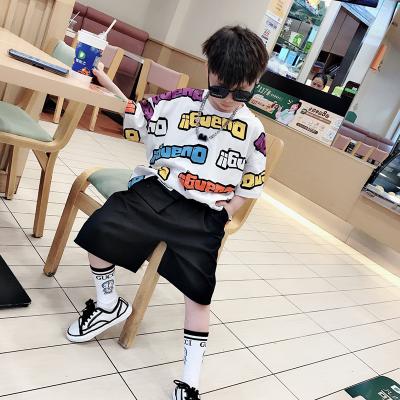 China New Design Breathable Summer Fashion Colorful T Shirt Printed Kids T Shirt for sale