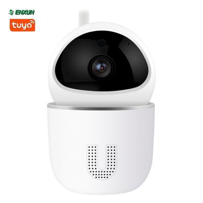 China OEM Mini Tuya Smart Cam 1080P PTZ NIGHT VISION Wireless Wifi CCTV IP Security Baby Auto Tracking Baby Monitor for sale