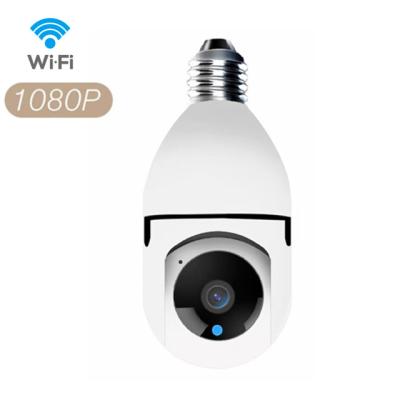 China NIGHT VISION WIFI lamp bulb camera 1080P night vision security IP camera cctv wireless video surveillance for sale