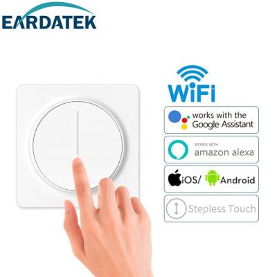 China 2.4 GHz WiFi Weaker Connection EU Product Fashionable Home Smart Wireless Remote Control Switch EDM-01AA-CN/EU for sale