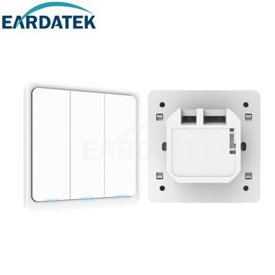 China Easy Installation Eardatek Quick Radiate Short Circuit Protection Touch Screen Tuya Power Switch for sale