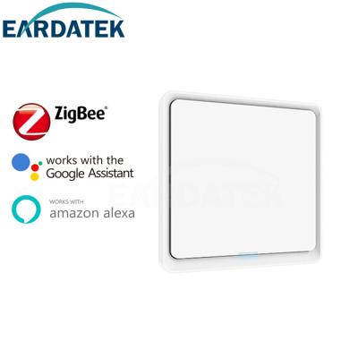 China Zigbee 3 Way Grade 5VA PC Earda Style Touch Screen Wall Home Radio Fireproof Material Remote Control Line Lamp Switch for sale