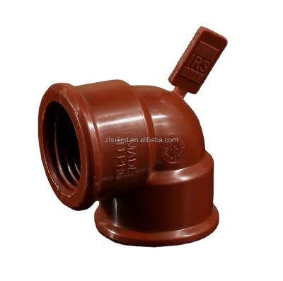 China Hot& Cold Plumbing High Quality Water Pipe Connection PP Pipe Fitting IPS Pph Material Elbow for sale