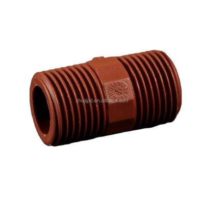 China Hot& Cold Plumbing High Quality Water Pipe Connection PP Pipe Fitting IPS Pph Material Nipple for sale