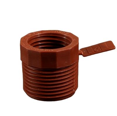 China Hot& Cold Water Pipe Connection pp Pipe Fittings Super High Quality Pipe Fittings IPS Pph Plastic Bushing 32mm*20mm for sale