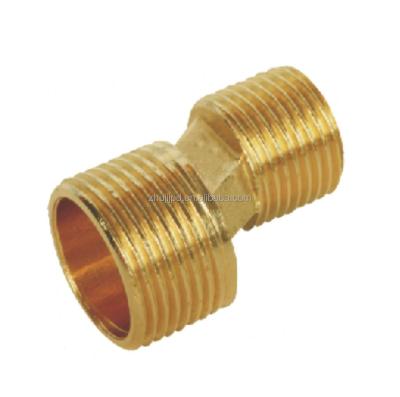 China Hot& High Quality Plumbing Material Brass Male Die Casting Deflective Bend Cold Water Hose Connection Brass Bend Pipe Fitting for sale