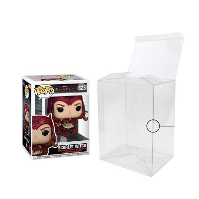 China Recyclable Stackable 0.5mm 6 Inch 4 Inch Protector Toys Packaging Funko POP Custom Protector for sale