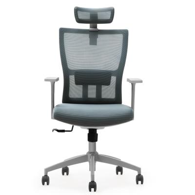 China BIFMA Quality Adjustable (Height) Frame Gray Office Chairs For Home for sale