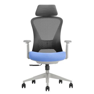 China Modern gray office chair sillas de oficina color to match the workstation for sale