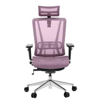 China Luxury Comfortable High Back (Height) Adjustable Executive Director Chair Office Chair Pink for sale