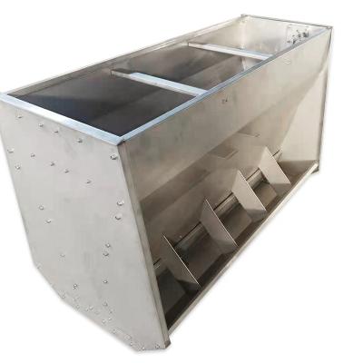 China Pig Farm Automatic Stainless Steel Hog Feeder Pigs Hay Feed Trough Hog Feeding Equipment for sale