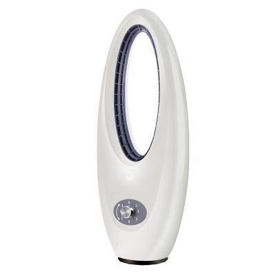 China Wholesale Rechargeable Bladeless Portable Electric Fan Floor Tower Fan White Bladeless Fan Without Balding Blades for sale