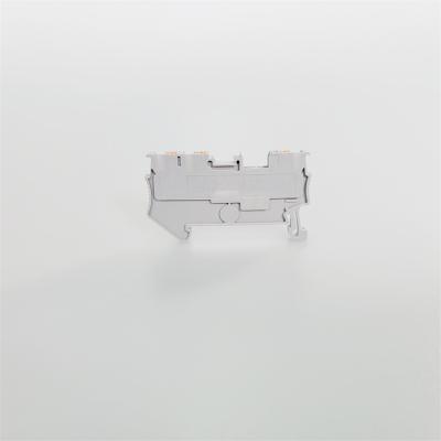 China ConnectionTerminal Block China Factory Outlet 3 Way Wire Connector Terminal Block PT1.5/3 Spring Recessing for sale